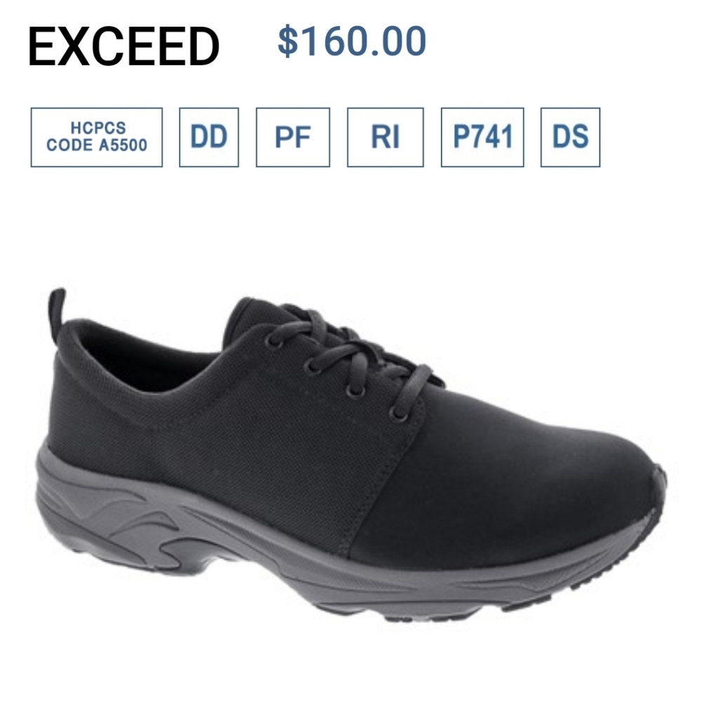 Drew Exeed athletic shoes Leather/Stretch 6E
